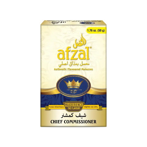 Afzal Chief Commissioner Hookah Flavor - 50g