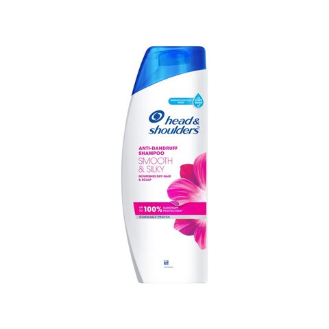 Head & Shoulders Smooth & Silky Anti Dandruff Shampoo - 340ml