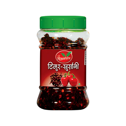 Royal Chhop (Royal छोप) Timmur Chilly Chhop Pickles - 250g