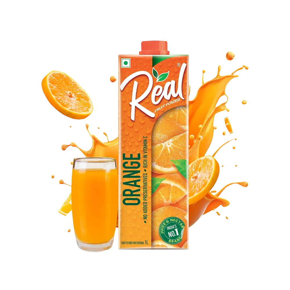 Real Fruit Power Orange Juice - 1l