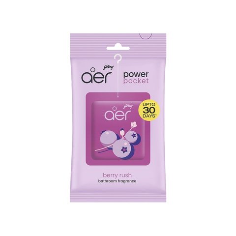 Godrej Aer Power Pocket Berry Rush Air Freshener - 10g