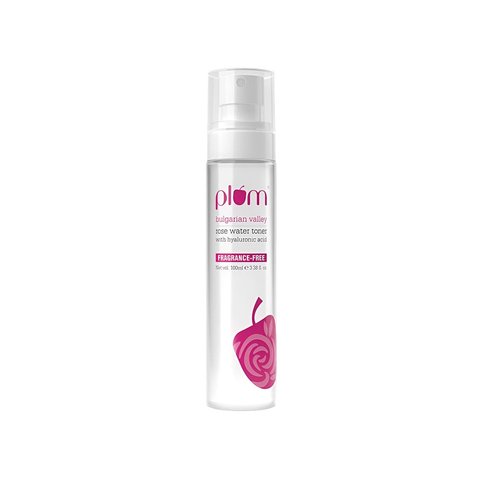 Plum Bulgarian Valley Rose Water Toner with Hyaluronic Acid - 100ml