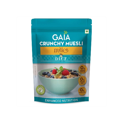 Gaia Millet Diet Crunchy Muesli - 375g