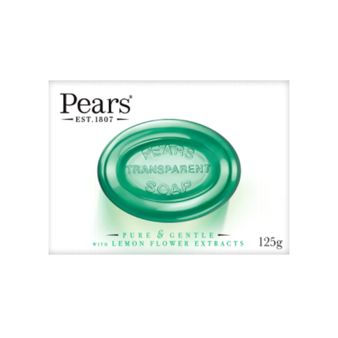 Pears with Glycerin & Lemon Flower Extracts Bar Soap - 125g