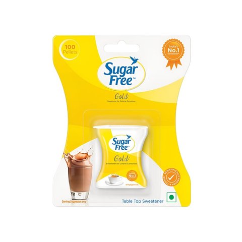 Sugar Free Gold Sweetener - 100pcs