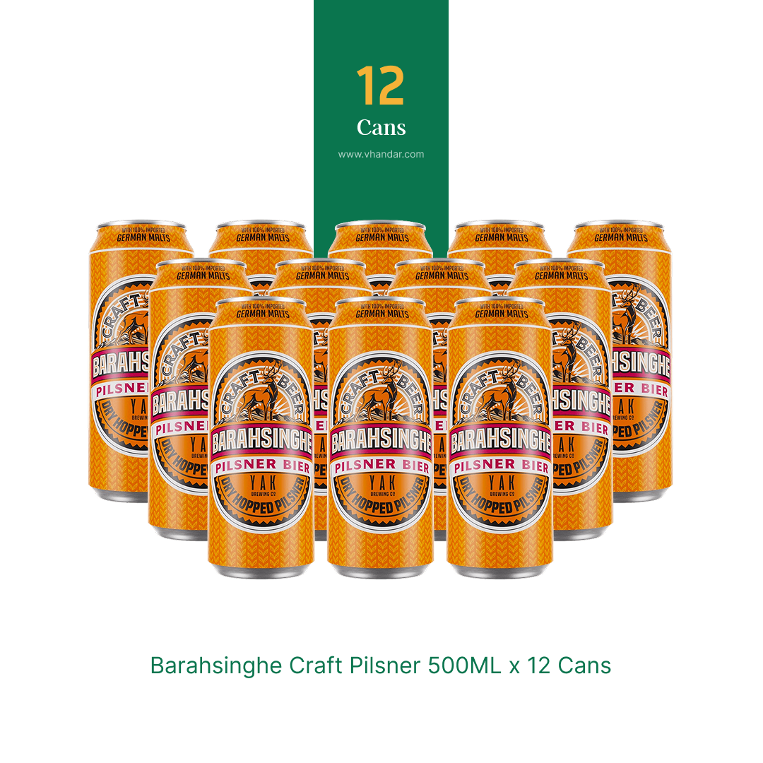 Barahsinghe Craft Pilsner Can - 1Ctn