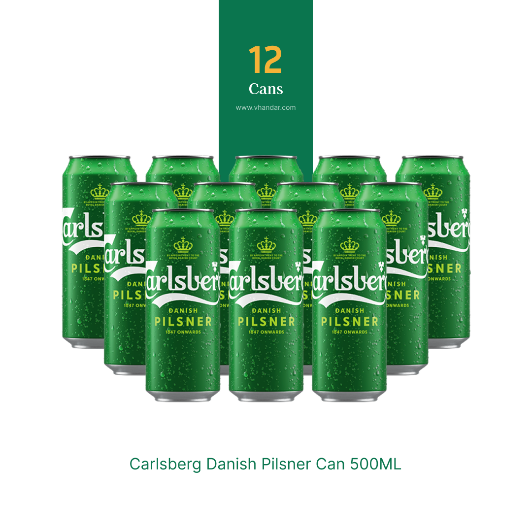 Carlsberg Danish Can (500ml) - 12pcs