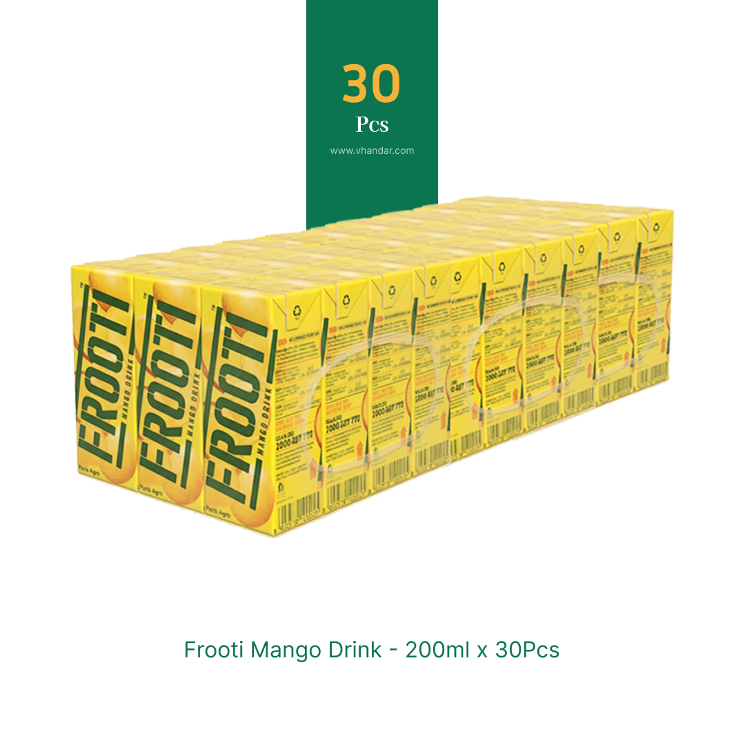 Frooti Mango Drink (200ml) - 30pcs