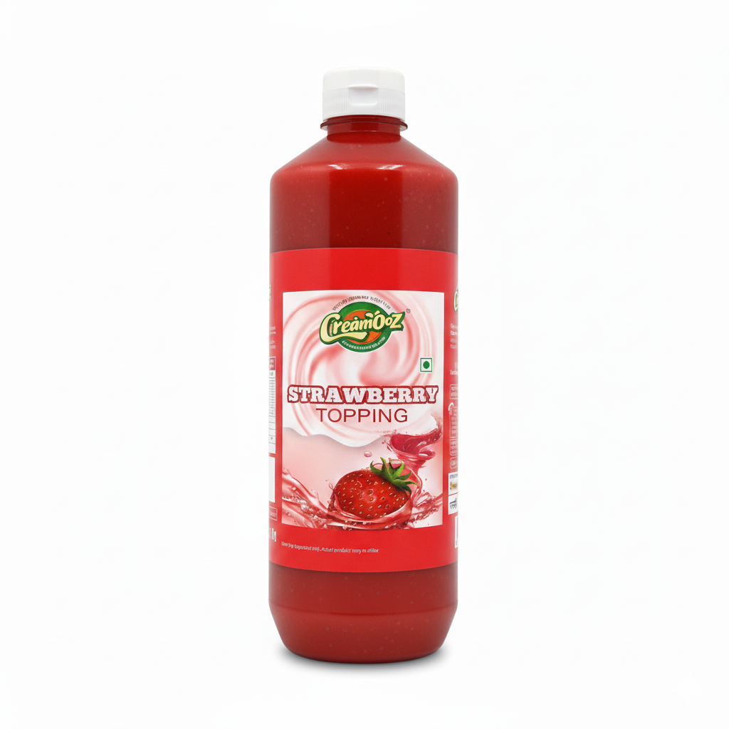 Creamooz Strawberry Topping - 1.3kg