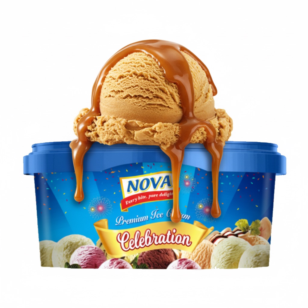 Nova Butterscotch Ice Cream - 1000ml
