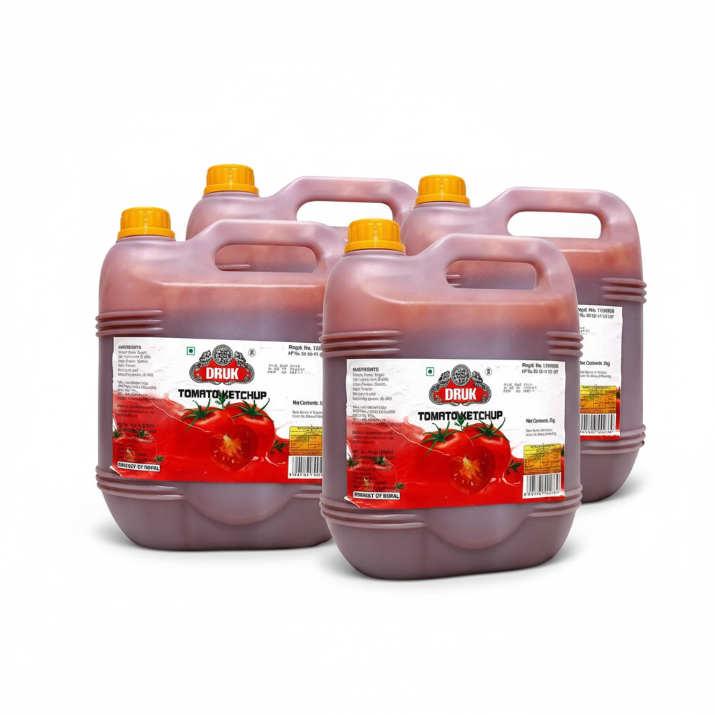 Druk Tomato Ketchup (5kg) - 4pcs