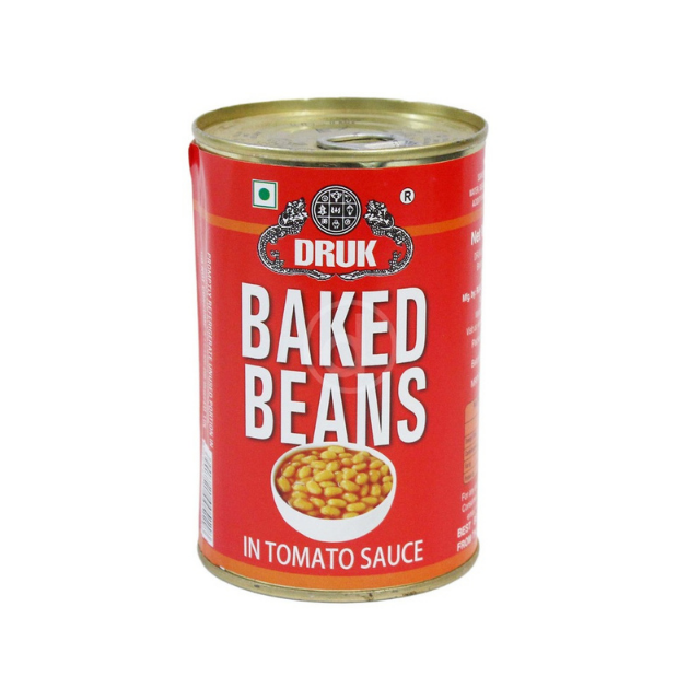 Druk Baked Beans In Tomato Sauce (450gm) - 1pcs