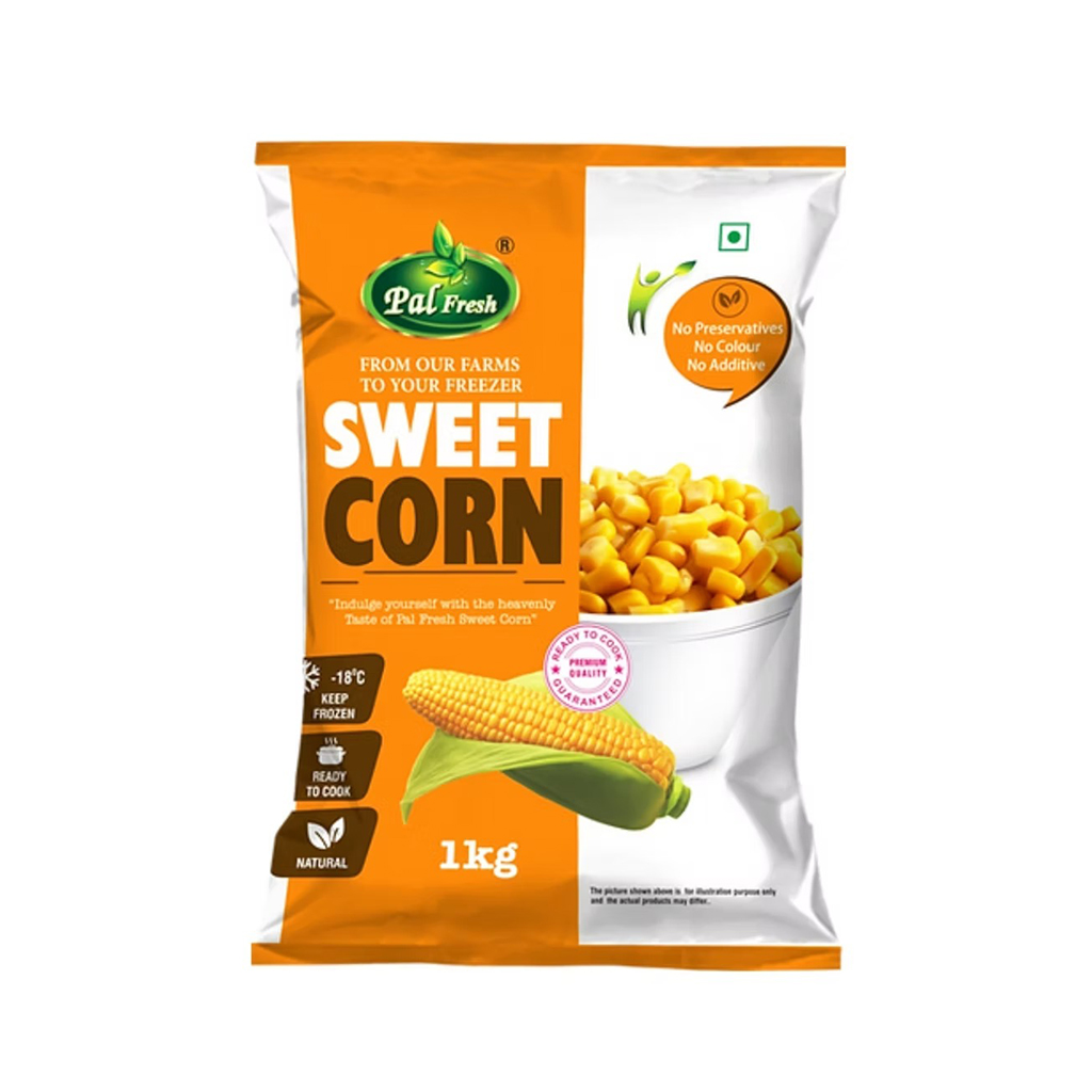 Pal Fresh Frozen Sweet Corn - 1kg