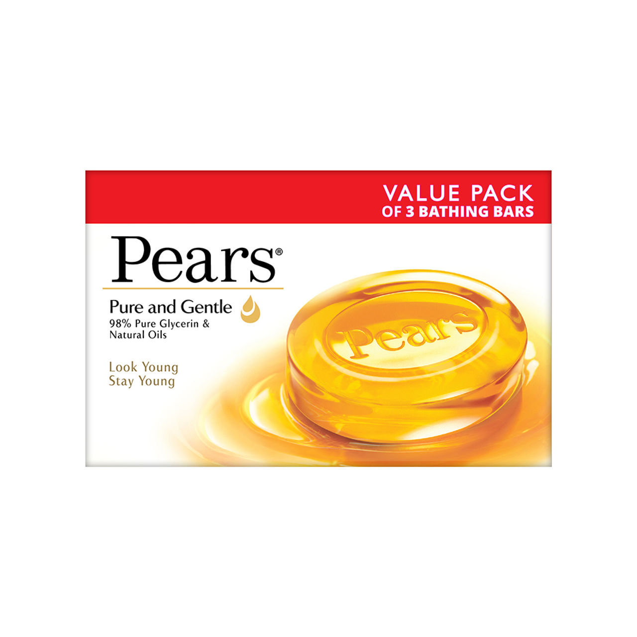 Pears Pure & Gentle Soap (Pack of 3) - 125g