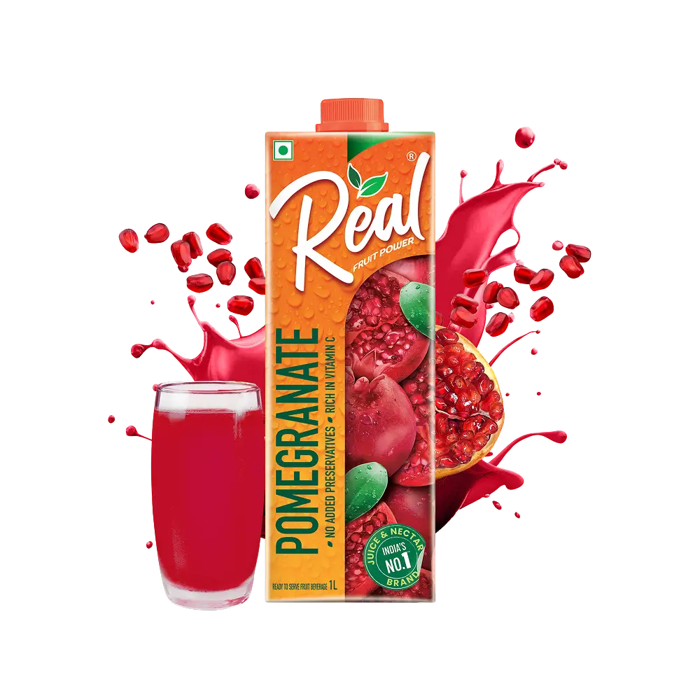 Real Fruit Power Pomegranate Juice - 1l