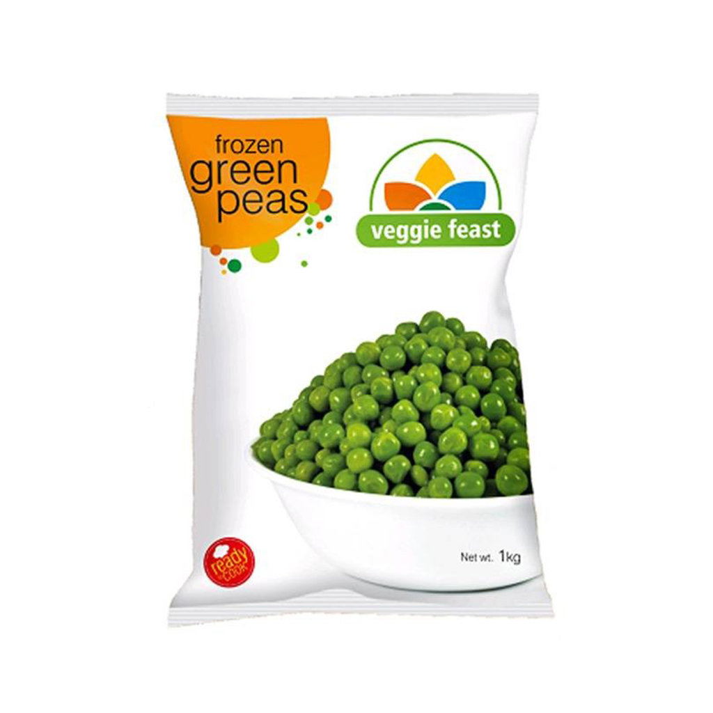 Veggie Feast Frozen Green Peas - 1kg
