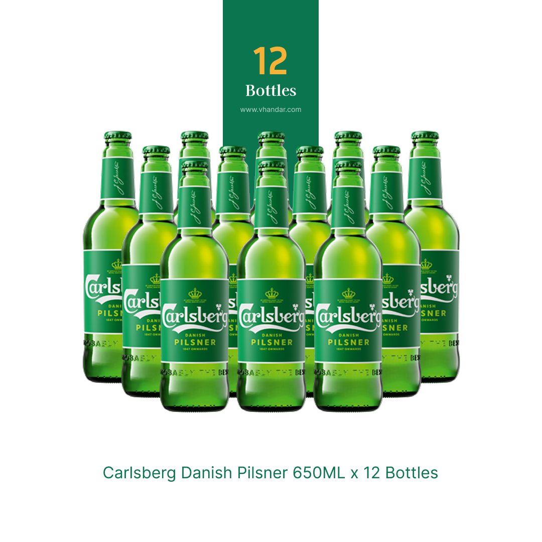 Carlsberg Pilsner Big (650ml) - 12pcs