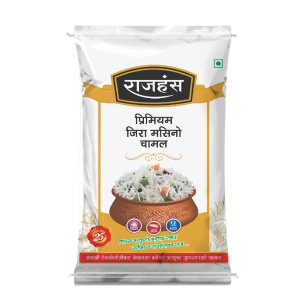 Rajhans Premium Jeera Masino Rice - 25kg