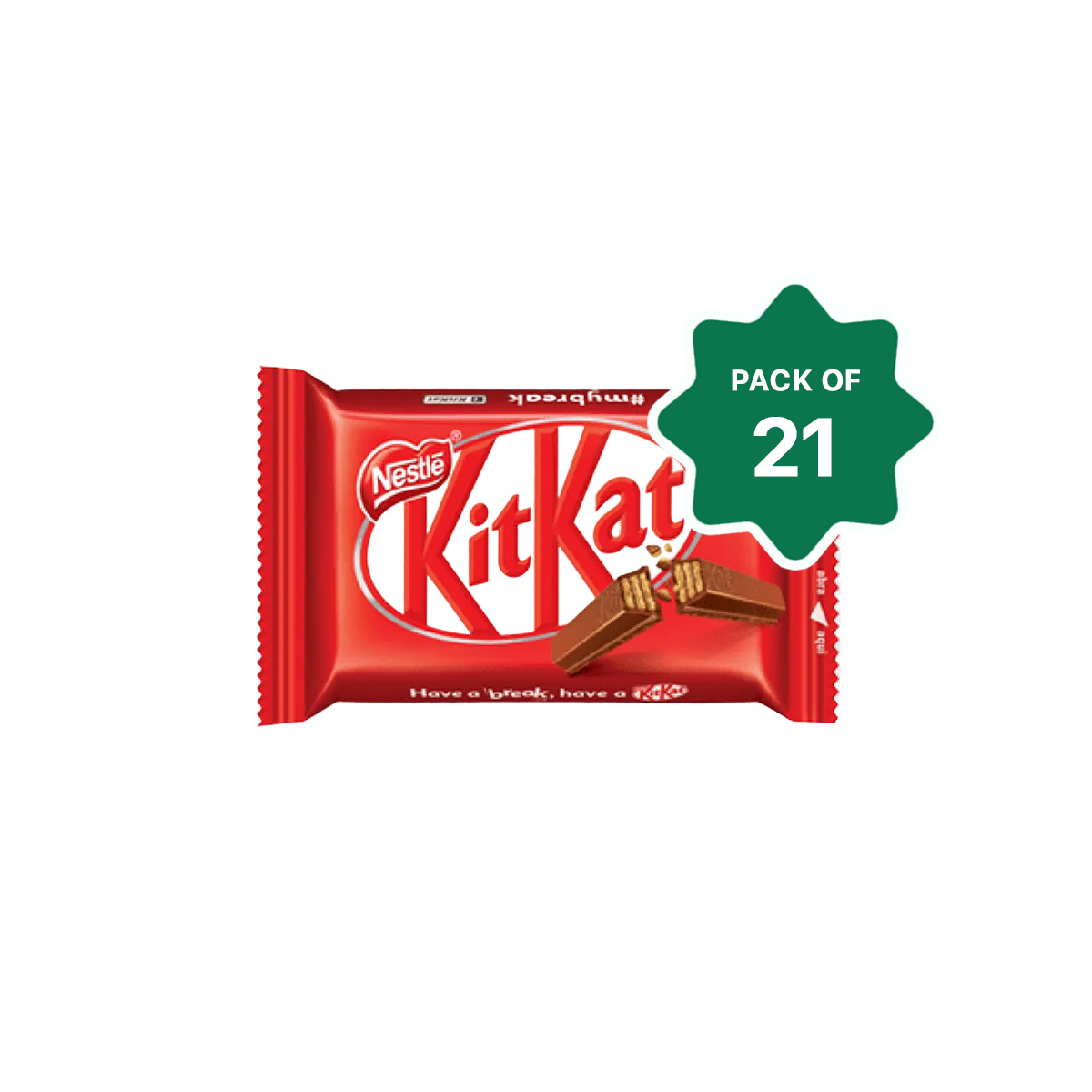 Nestle KitKat Chocolate (38.5g) - 21pcs