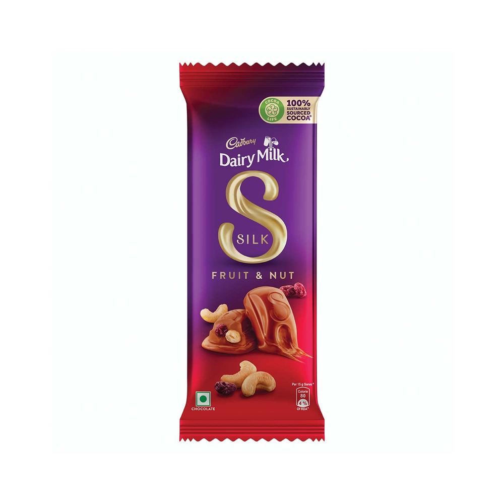 Cadbury Dairy Milk Silk Fruit and Nut Chocolate Bar - 51g