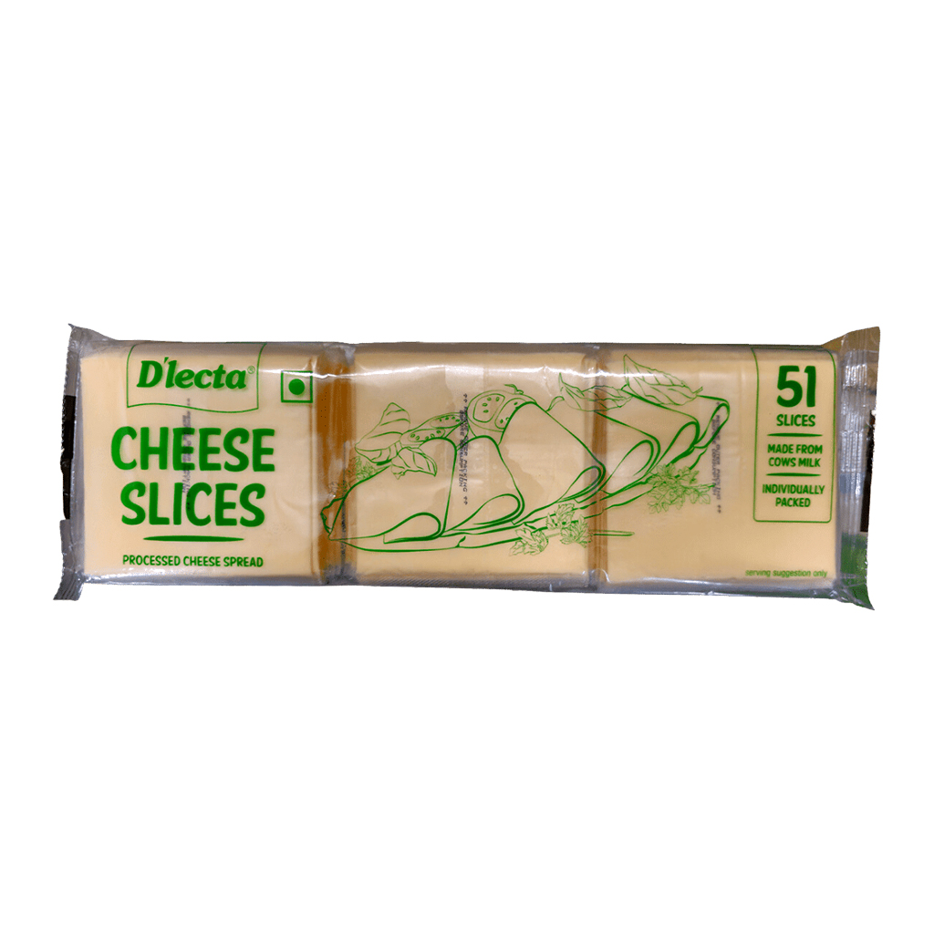 Dlecta Cheese Slice (51 Slices) - 51pcs