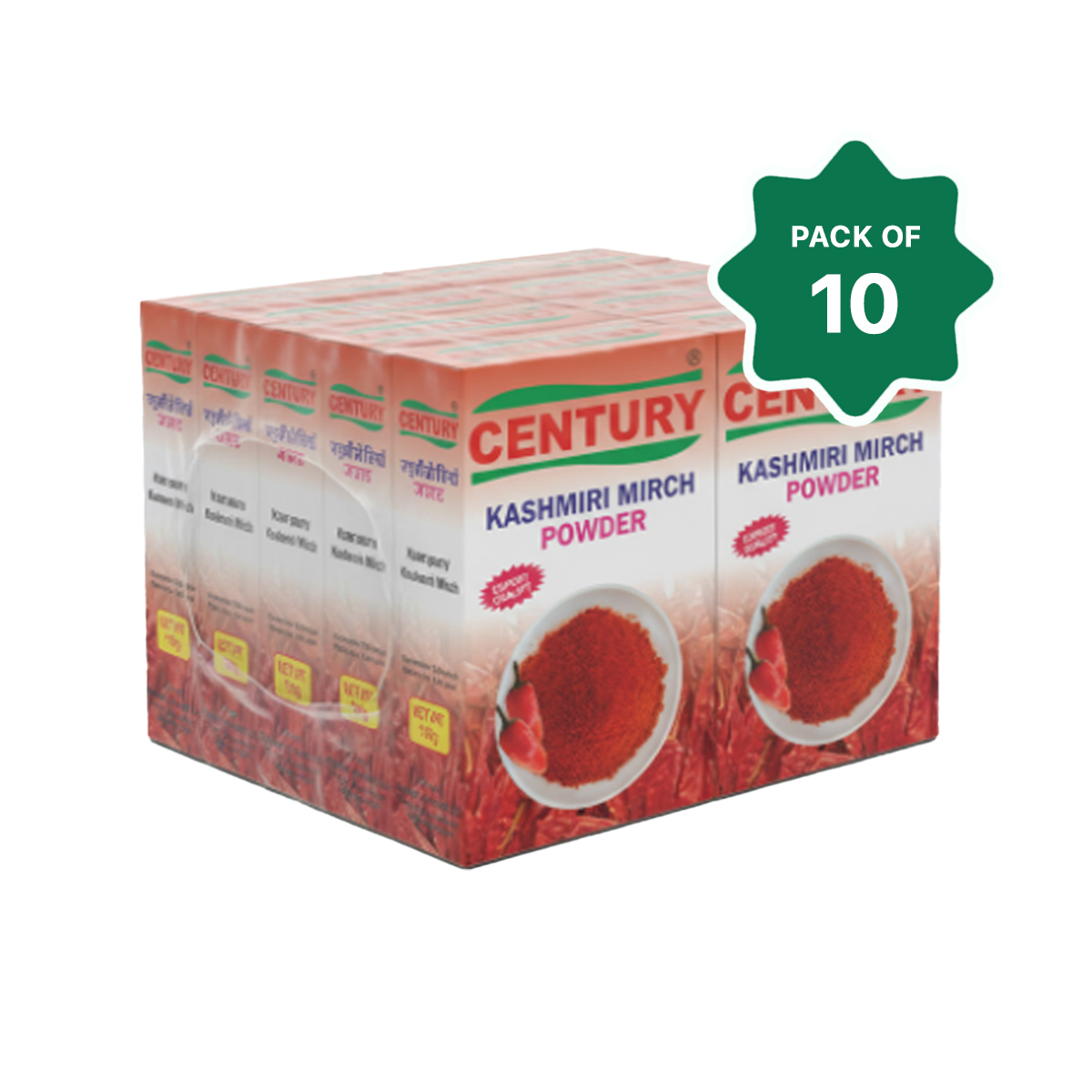 Century Kashmiri Mirch Powder (50gm) - 10pcs