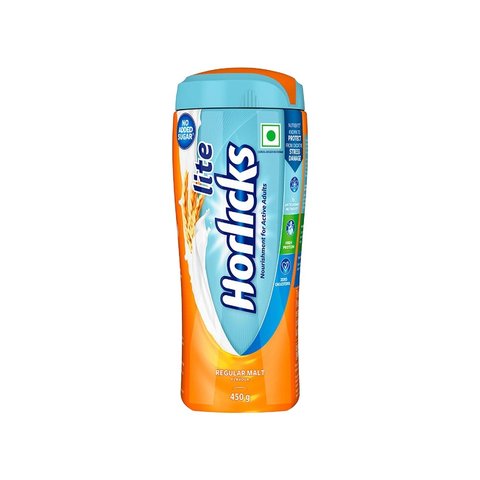 Horlicks Lite, Regular Malt Drink Mix - 450g