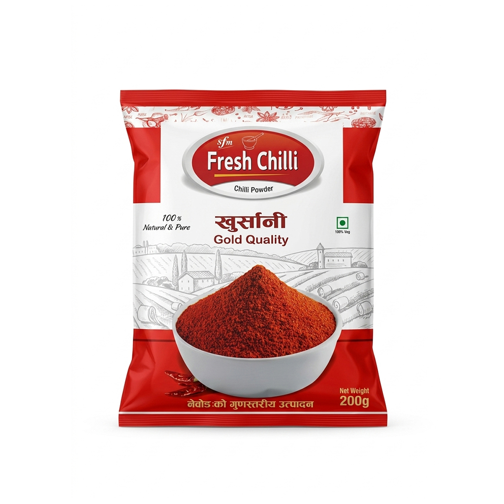 Fresh Masala Chilli Powder - 200g