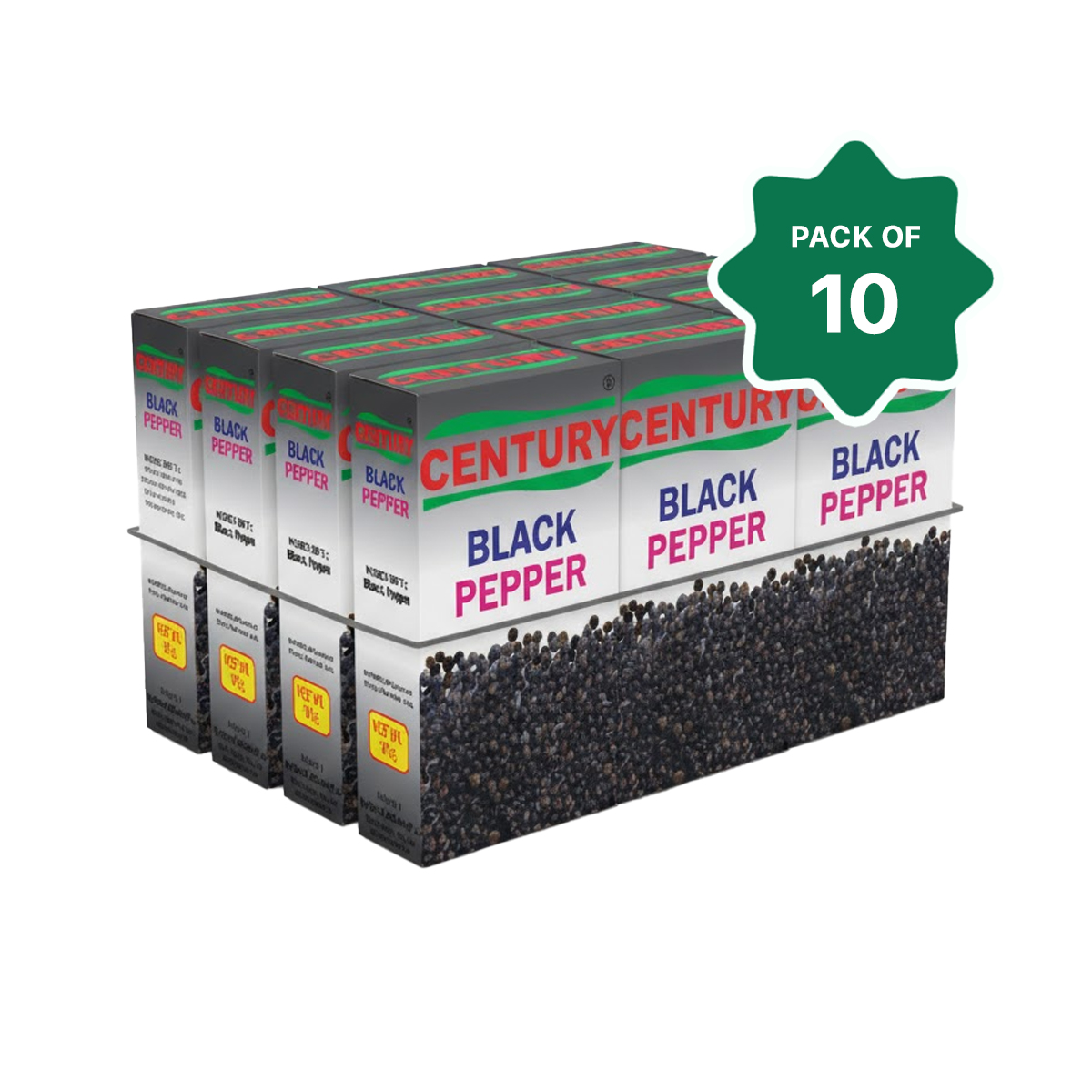 Century Black Pepper (50gm) - 10pcs
