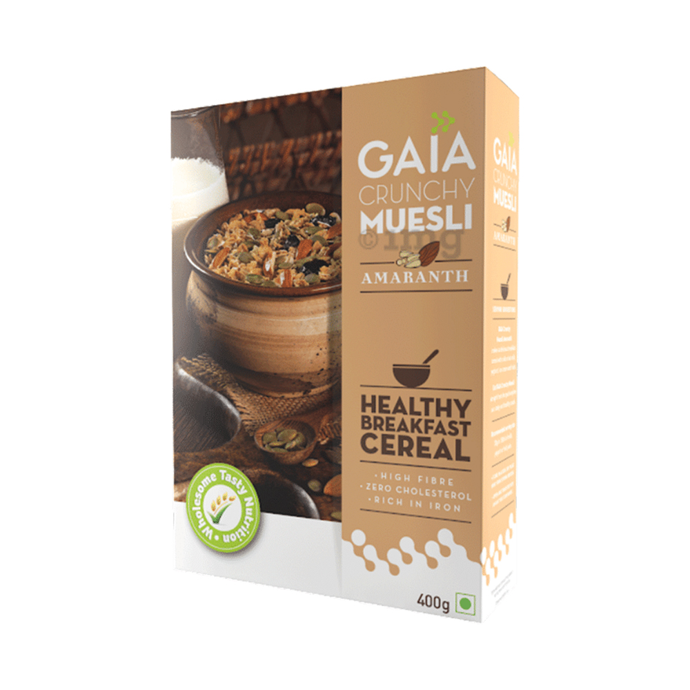 Gaia Crunchy Muesli Amaranth - 400g