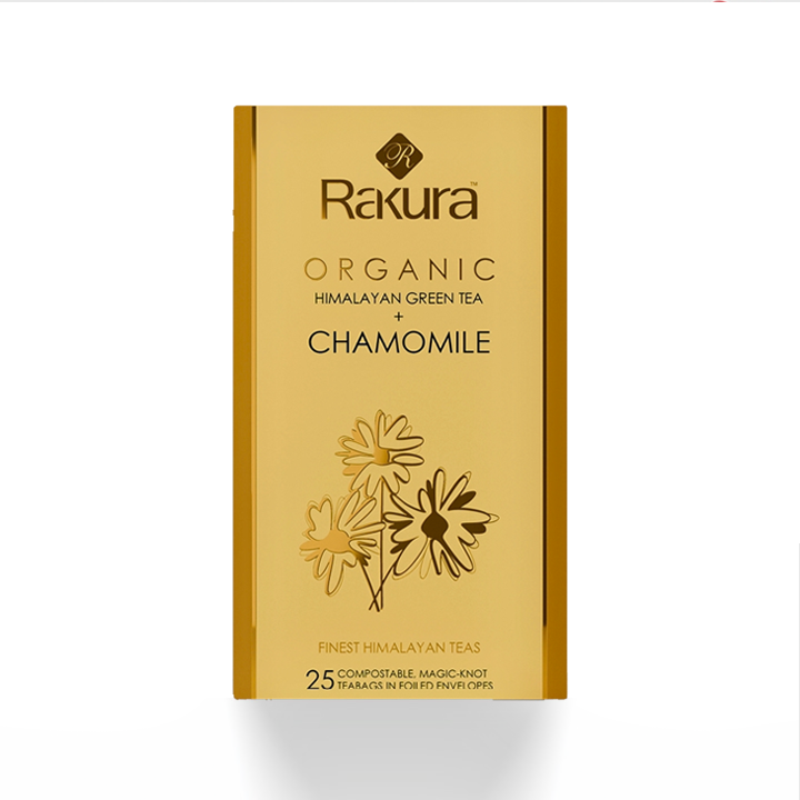 Rakura Organic Chamomile Himalayan Green Tea (25Tea Bag) - 37.5g
