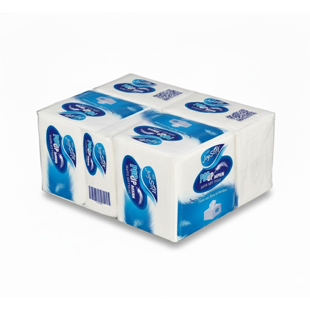 JoySoft Popup Napkins (45gm) - 280pcs