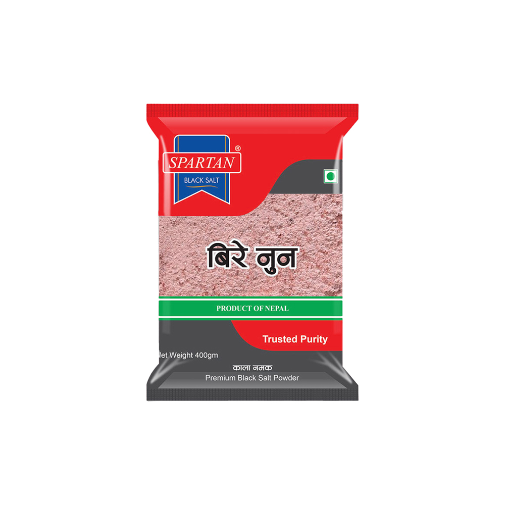 Spartan Black Salt Powder - 400g