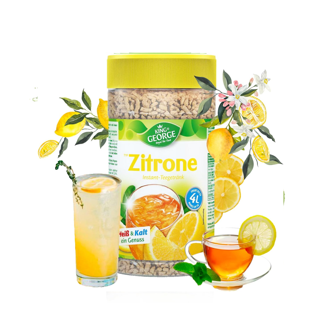 King George Lemon Tea Drink - 400g