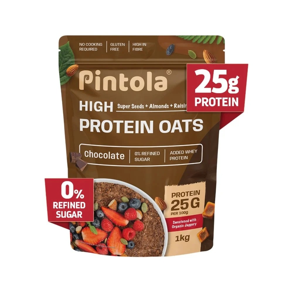 Pintola High Protein Oats (Dark Chocolate) - 400g