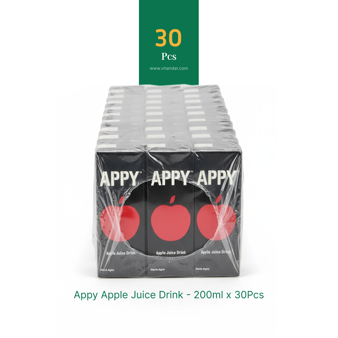 Appy Apple Juice Drink (200ml) - 30pcs