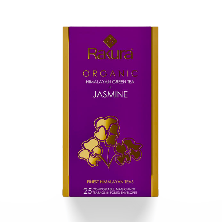Rakura Organic Jasmine Himalayan Green Tea (25Tea Bag) - 37.5g