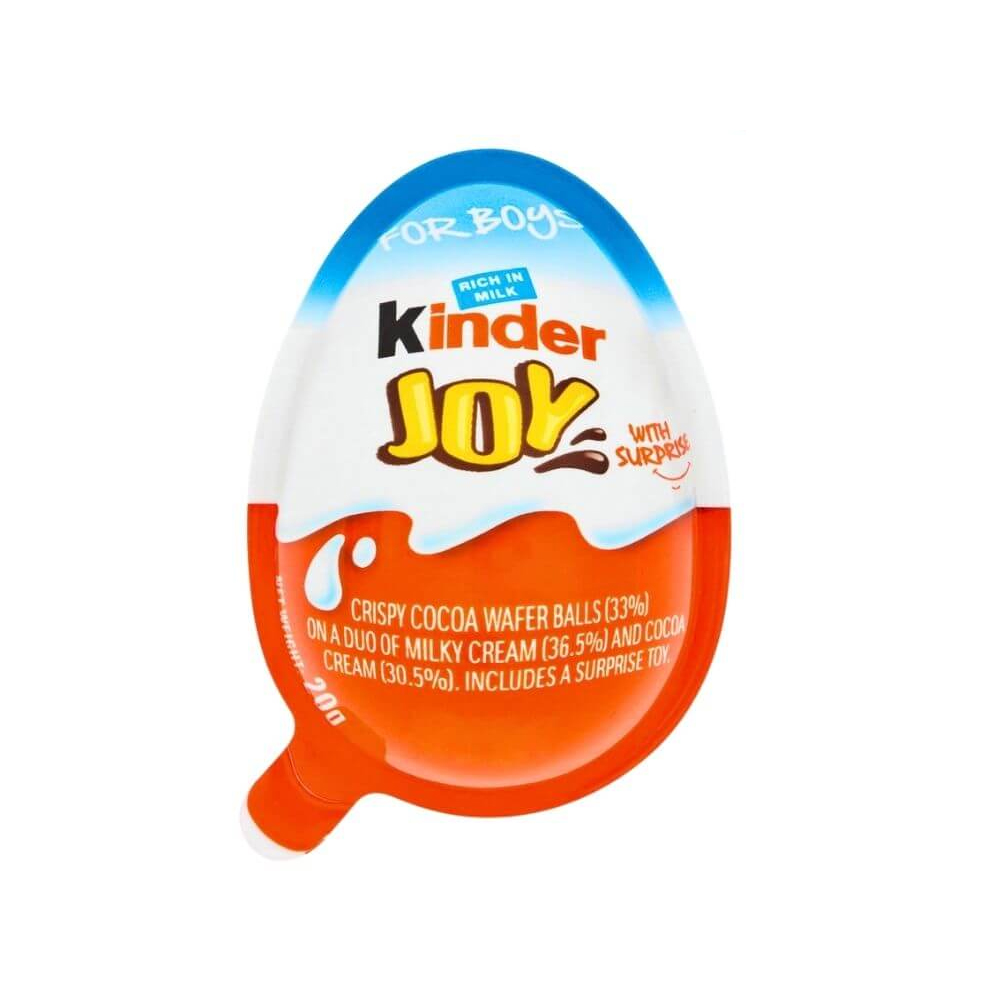 Kinder Joy Milk Chocolates for Boys - 20g