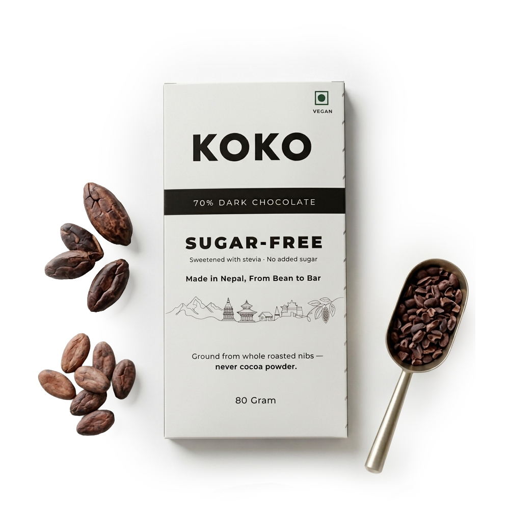 KOKO 70% Cocoa Sugar Free Chocolate - 80g