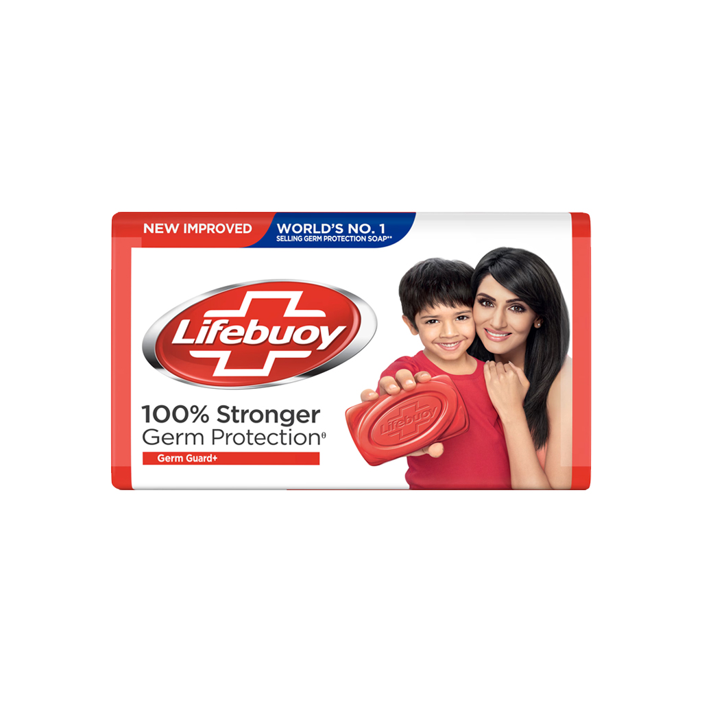 Lifebuoy Germ Guard Plus Soap Bar (100g) - 1pcs