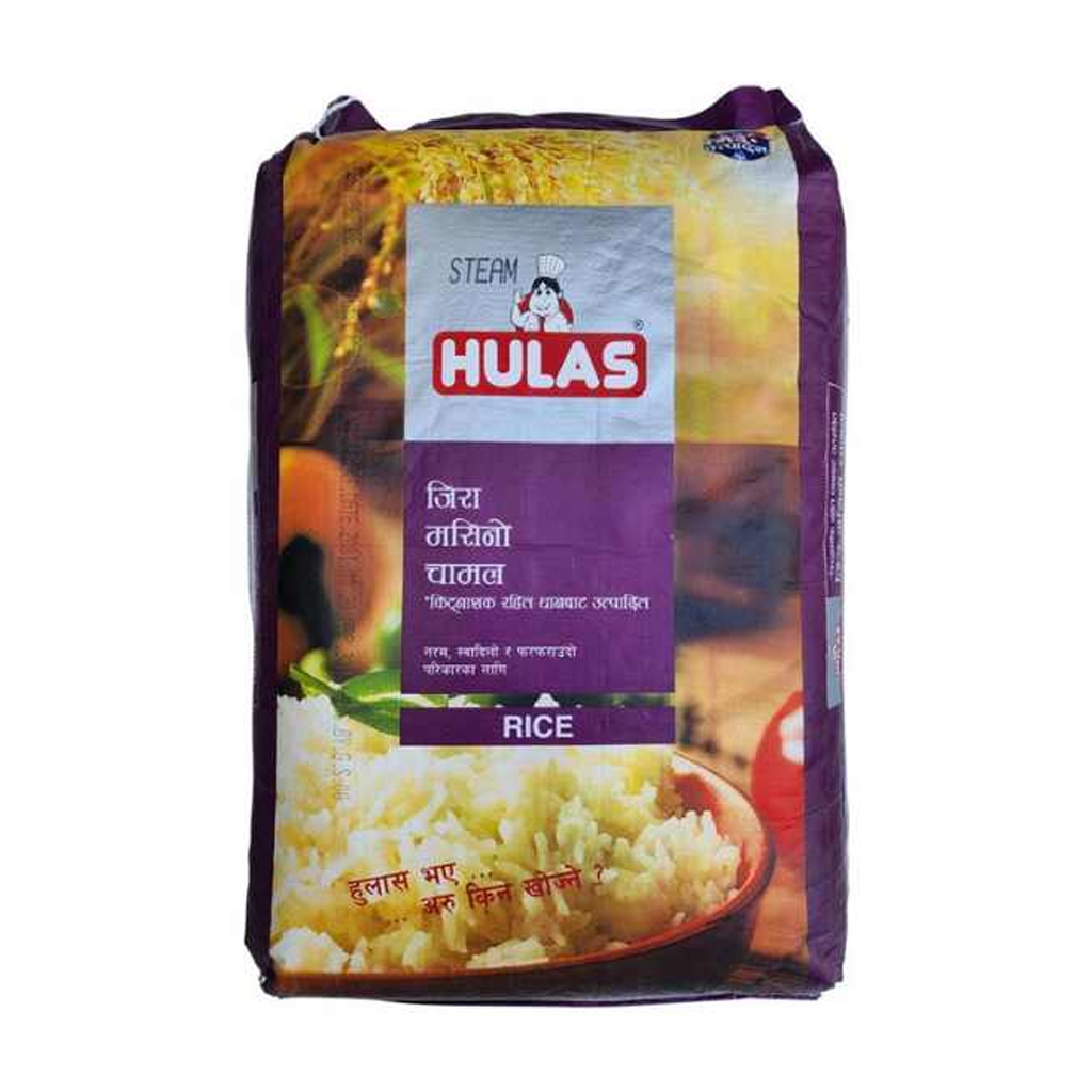 Hulas Steam Jeera Masino Rice - 25kg