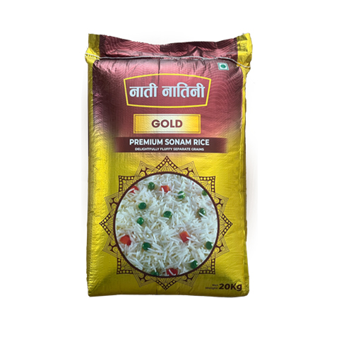 Nati Natini Gold Premium Sonam Rice - 20kg