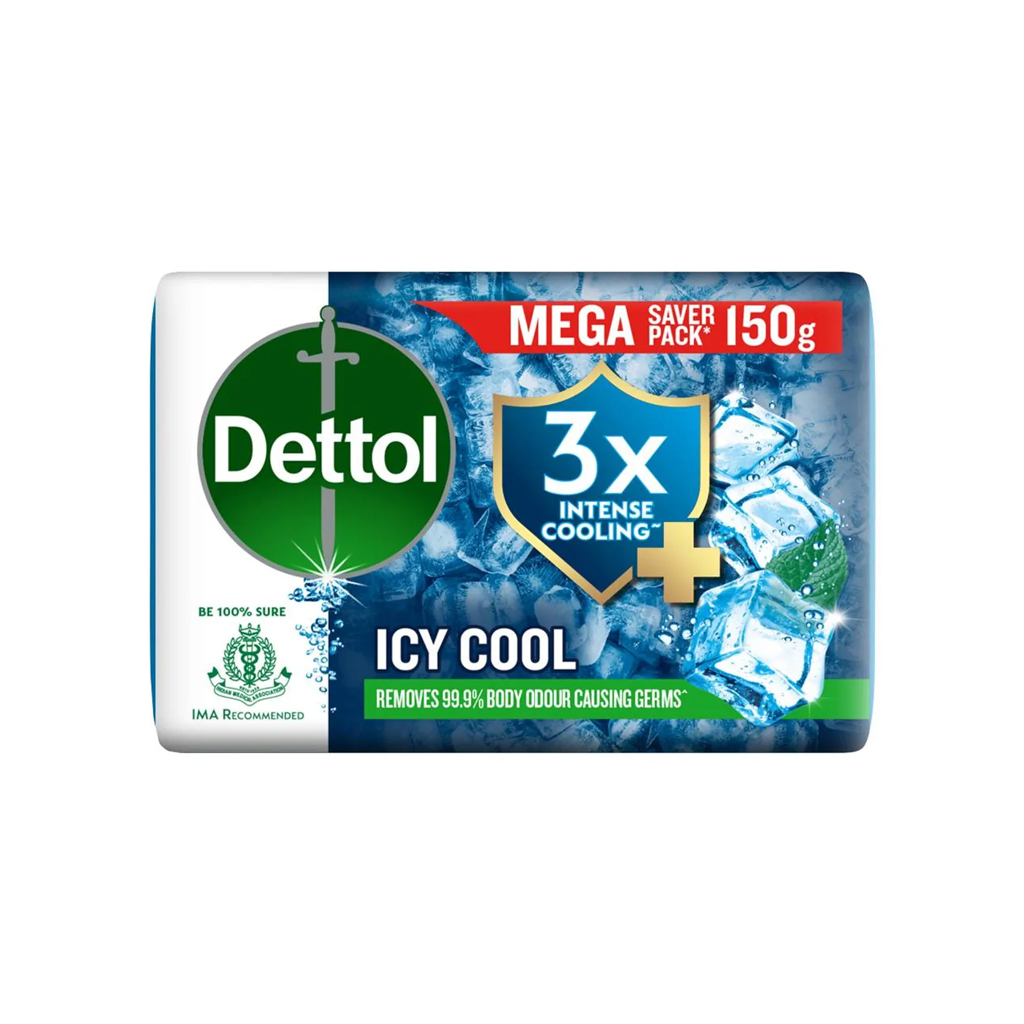 Dettol Ice Cool Soap (150gm) - 1pcs