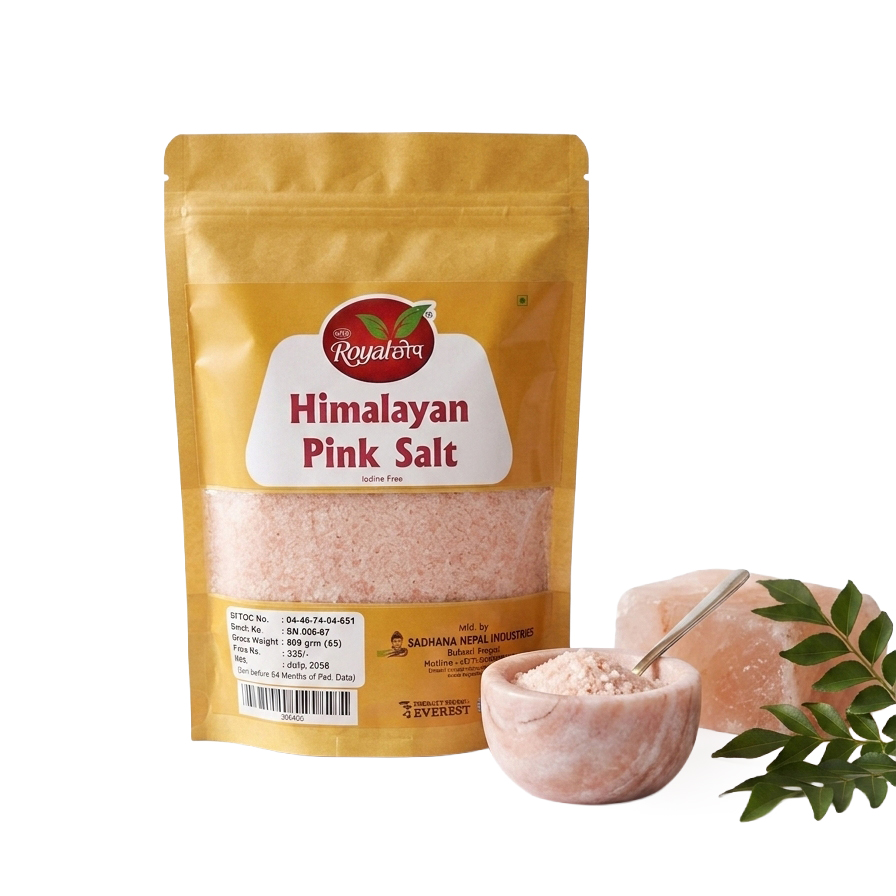 Himalayan Pink Salt (Iodine Free) - 800g