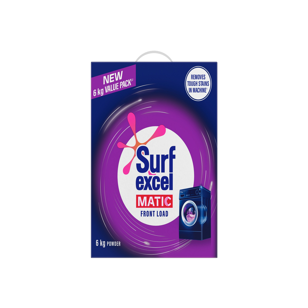 Surf Excel Matic Front Load Detergent Powder - 6kg