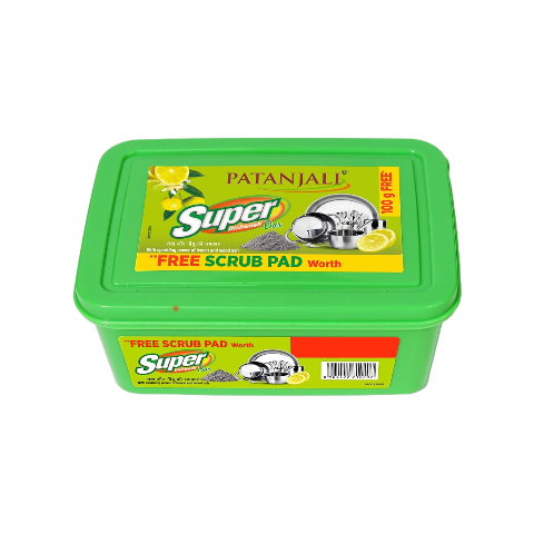 Patanjali Dishwash Bar Tub - 500g