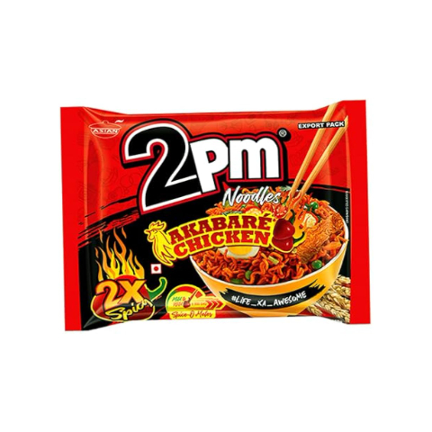 2pm 2X Spicy Akabare Chicken Noodles (100gm) - 1pcs