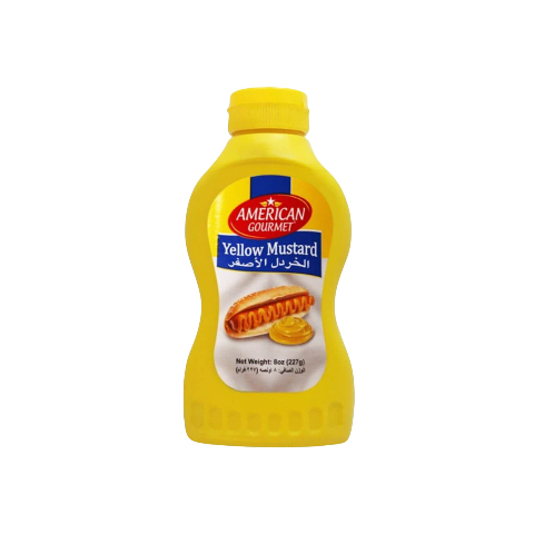 American Gourmet Yellow Mustard - 227g