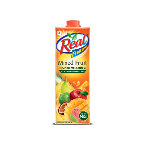 Real Mixed Fruit Juice (1ltr) - 1pcs