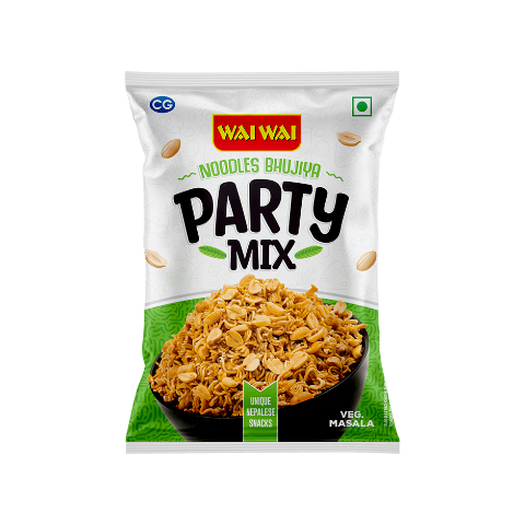 Wai Wai Party Mix Noodles Bhujiya Veg Masala - 100g